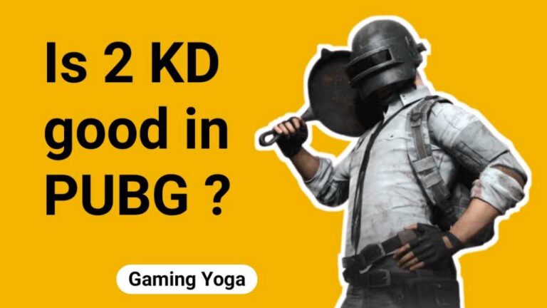 Is 2 KD good in PUBG Mobile
